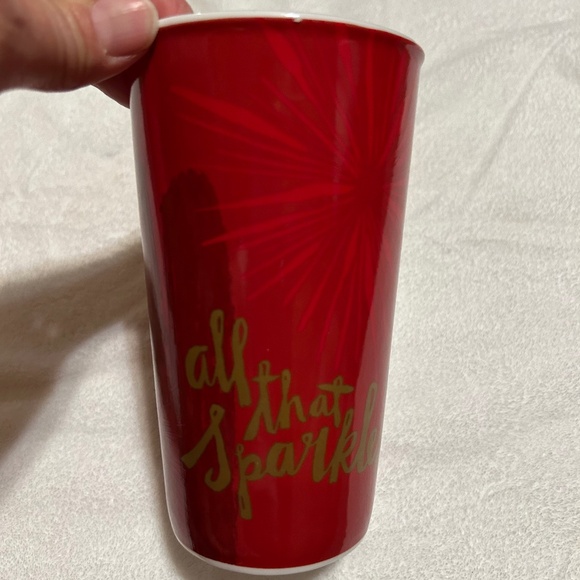 Starbucks All That Sparkles Christmas Holiday Tall 16 oz  Coffee Mug - Picture 1 of 7
